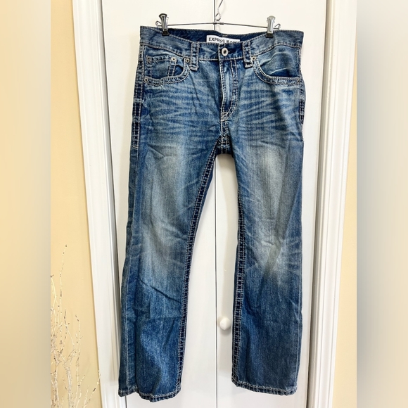 Men's 3 pair Jeans lot Express, Levi - Picture 1 of 9